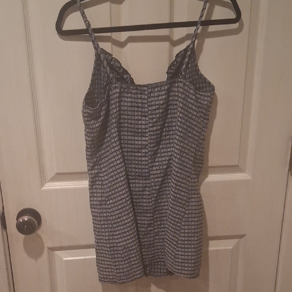 Women's Checkered Ruffle MINI DRESS - Picture 6 of 6